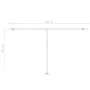 Toldo de pie automático gris antracita 500x300 cm de vidaXL, Toldos - Ref: Foro24-3069589, Precio: 602,11 €, Descuento: %