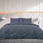 Juego de funda nórdica algodón gris antracita 155x220 cm de vidaXL, Fundas de nórdico - Ref: Foro24-136087, Precio: 30,90 €, ...