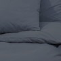 Juego de funda nórdica algodón gris antracita 155x220 cm de vidaXL, Fundas de nórdico - Ref: Foro24-136087, Precio: 30,90 €, ...