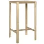 Mesa de bar madera de pino impregnada 60x60x110 cm de vidaXL, Mesas de jardín - Ref: Foro24-318219, Precio: 66,91 €, Descuent...