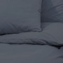 Juego de funda nórdica algodón gris antracita 200x200 cm de vidaXL, Fundas de nórdico - Ref: Foro24-136091, Precio: 33,15 €, ...