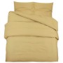 Juego de funda nórdica algodón gris taupe 135x200 cm de vidaXL, Fundas de nórdico - Ref: Foro24-136133, Precio: 22,31 €, Desc...