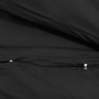 Juego de funda nórdica algodón negro 135x200 cm de vidaXL, Fundas de nórdico - Ref: Foro24-136118, Precio: 34,18 €, Descuento: %