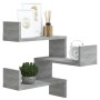 Estantería de esquina de pared gris Sonoma 40x40x50 cm de vidaXL, Estantes y estanterías - Ref: Foro24-815206, Precio: 24,91 ...