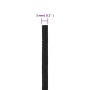 Cuerda de barco polipropileno negro intenso 3 mm 500 m de vidaXL, Sogas y cuerdas metálicas - Ref: Foro24-152485, Precio: 34,...