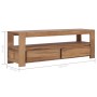 Mueble para TV de teca maciza 120x30x40 cm de vidaXL, Muebles TV - Ref: Foro24-286277, Precio: 233,99 €, Descuento: %