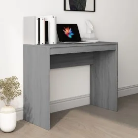 Escritorio de madera contrachapada gris Sonoma 90x40x72 cm de vidaXL, Escritorios - Ref: Foro24-815304, Precio: 41,96 €, Desc...