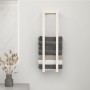 Toallero de madera maciza de pino blanco 23x18x90 cm de vidaXL, Toalleros - Ref: Foro24-822398, Precio: 30,52 €, Descuento: %
