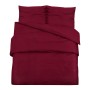 Juego de funda nórdica algodón color burdeos 200x200 cm de vidaXL, Fundas de nórdico - Ref: Foro24-136184, Precio: 32,92 €, D...