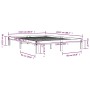 Estructura de cama madera maciza 150x200 cm de vidaXL, Camas y somieres - Ref: Foro24-810370, Precio: 99,20 €, Descuento: %