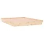 Estructura de cama con LED madera maciza 140x190 cm de vidaXL, Camas y somieres - Ref: Foro24-820017, Precio: 166,93 €, Descu...