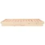 Estructura de cama con LED madera maciza 140x190 cm de vidaXL, Camas y somieres - Ref: Foro24-820017, Precio: 166,93 €, Descu...