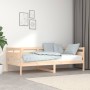 Sofá cama madera maciza de pino 90x190 cm de vidaXL, Camas y somieres - Ref: Foro24-820307, Precio: 96,13 €, Descuento: %