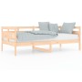 Sofá cama madera maciza de pino 90x190 cm de vidaXL, Camas y somieres - Ref: Foro24-820307, Precio: 96,13 €, Descuento: %