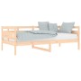 Sofá cama madera maciza de pino 90x190 cm de vidaXL, Camas y somieres - Ref: Foro24-820307, Precio: 96,13 €, Descuento: %