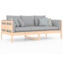 Sofá cama madera maciza de pino 90x190 cm de vidaXL, Camas y somieres - Ref: Foro24-820307, Precio: 96,13 €, Descuento: %