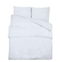 Juego de funda nórdica algodón blanco 200x200 cm de vidaXL, Fundas de nórdico - Ref: Foro24-136162, Precio: 34,59 €, Descuent...