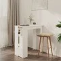 Bar table with white plywood shelf 102x50x103.5cm by vidaXL, Kitchen and dining tables - Ref: Foro24-809458, Price: 77,77 €, ...
