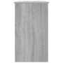 Escritorio de madera contrachapada gris Sonoma 90x45x76 cm de vidaXL, Escritorios - Ref: Foro24-815508, Precio: 92,78 €, Desc...