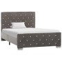 Estructura de cama de terciopelo gris 100x200 cm de vidaXL, Camas y somieres - Ref: Foro24-286830, Precio: 224,20 €, Descuent...