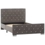 Estructura de cama de terciopelo gris 100x200 cm de vidaXL, Camas y somieres - Ref: Foro24-286830, Precio: 224,20 €, Descuent...