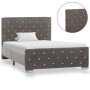 Estructura de cama de terciopelo gris 100x200 cm de vidaXL, Camas y somieres - Ref: Foro24-286830, Precio: 224,20 €, Descuent...
