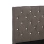 Estructura de cama de terciopelo gris 100x200 cm de vidaXL, Camas y somieres - Ref: Foro24-286830, Precio: 224,20 €, Descuent...