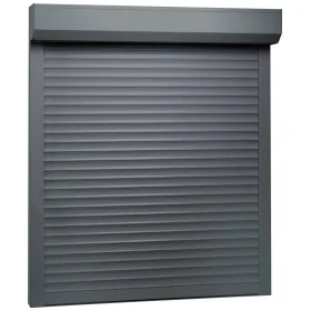 Persiana de aluminio gris antracita 100x120 cm de vidaXL, Contraventanas - Ref: Foro24-144979, Precio: 181,40 €, Descuento: %