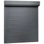 Persiana de aluminio gris antracita 100x120 cm de vidaXL, Contraventanas - Ref: Foro24-144979, Precio: 181,40 €, Descuento: %