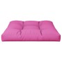 Cojín para palés tela rosa 70x70x12 cm de vidaXL, Cojines para sillas y sofás - Ref: Foro24-360489, Precio: 28,60 €, Descuent...