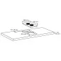 Placa de inducción con 2 quemadores control táctil 3500 W de vidaXL, Placas de cocina - Ref: Foro24-50786, Precio: 171,29 €, ...