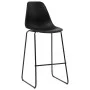 Taburetes de cocina 2 unidades plástico negro de vidaXL, Taburetes de cocina - Ref: Foro24-281501, Precio: 142,03 €, Descuent...