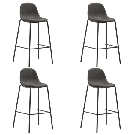 Küchenhocker 4 Einheiten dunkelgrauer Stoff von vidaXL, Küchenhocker - Ref: Foro24-281526, Preis: 213,27 €, Rabatt: %