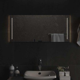 Espejo de baño con LED 90x40 cm en Espejos | Comprar online en Foru.es
