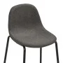 Taburetes de cocina 2 unidades tela gris oscuro de vidaXL, Taburetes de cocina - Ref: Foro24-281525, Precio: 151,48 €, Descue...