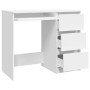 Escritorio de madera contrachapada blanco 90x45x76 cm de vidaXL, Escritorios - Ref: Foro24-801373, Precio: 98,87 €, Descuento: %