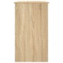 Escritorio madera contrachapada color roble Sonoma 90x45x76 cm de vidaXL, Escritorios - Ref: Foro24-801376, Precio: 89,70 €, ...