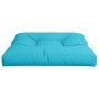 Cojín para palés tela turquesa 70x70x12 cm de vidaXL, Cojines para sillas y sofás - Ref: Foro24-360490, Precio: 28,60 €, Desc...
