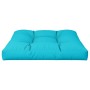 Cojín para palés tela turquesa 70x70x12 cm de vidaXL, Cojines para sillas y sofás - Ref: Foro24-360490, Precio: 28,60 €, Desc...