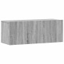 Set de muebles para TV 3 pzas madera contrachapada gris Sonoma en Muebles TV | Comprar online en Foru.es