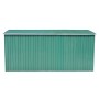 Caseta de jardín metal verde 257x392x181 cm de vidaXL, Cobertizos - Ref: Foro24-143344, Precio: 441,72 €, Descuento: %