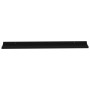 Estantes de pared 4 unidades negro 115x9x3 cm de vidaXL, Estantes y estanterías - Ref: Foro24-326671, Precio: 50,61 €, Descue...