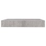 Estante flotante de pared gris hormigón MDF 23x23,5x3,8 cm de vidaXL, Estantes y estanterías - Ref: Foro24-326588, Precio: 15...