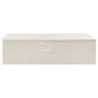 Caja de almacenaje tela color crema 70x40x18 cm de vidaXL, Cestas para almacenaje - Ref: Foro24-332907, Precio: 37,00 €, Desc...