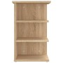 Armario auxiliar madera contrachapada roble Sonoma 35x35x55 cm de vidaXL, Aparadores - Ref: Foro24-806277, Precio: 41,76 €, D...