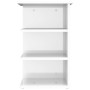 Armario auxiliar madera contrachapada blanco brillo 35x35x55 cm de vidaXL, Aparadores - Ref: Foro24-806280, Precio: 41,48 €, ...