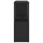 Librería de madera contrachapada negro 60x24x63 cm de vidaXL, Librerías y estanterías - Ref: Foro24-809063, Precio: 32,62 €, ...