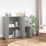 Aparador de madera contrachapada gris Sonoma 91x29,5x75 cm de vidaXL, Aparadores - Ref: Foro24-823275, Precio: 88,98 €, Descu...