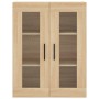 Armarios de pared 2 uds madera de ingeniería roble Sonoma de vidaXL, Aparadores - Ref: Foro24-3197964, Precio: 154,12 €, Desc...