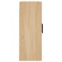 Armarios de pared 2 uds madera de ingeniería roble Sonoma de vidaXL, Aparadores - Ref: Foro24-3197964, Precio: 154,12 €, Desc...